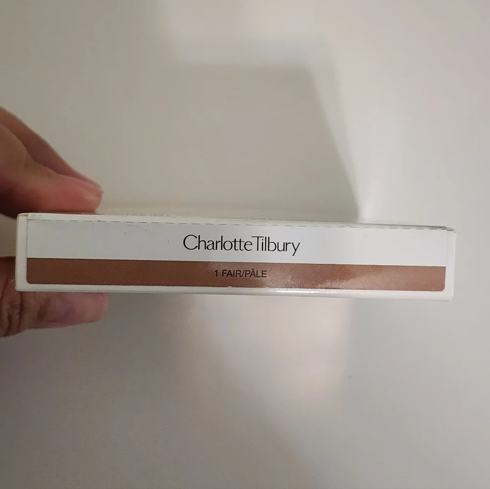 CHARLOTTE TILBURY BEAUTIFUL SKIN SUN-KISSED GLOW CREAM BRONZER 1 FAIR MAKEUP